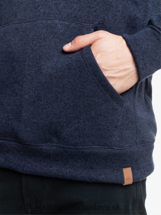 mikina s kapucňou keller Quiksilver muži B80HXR1712 parížska noc