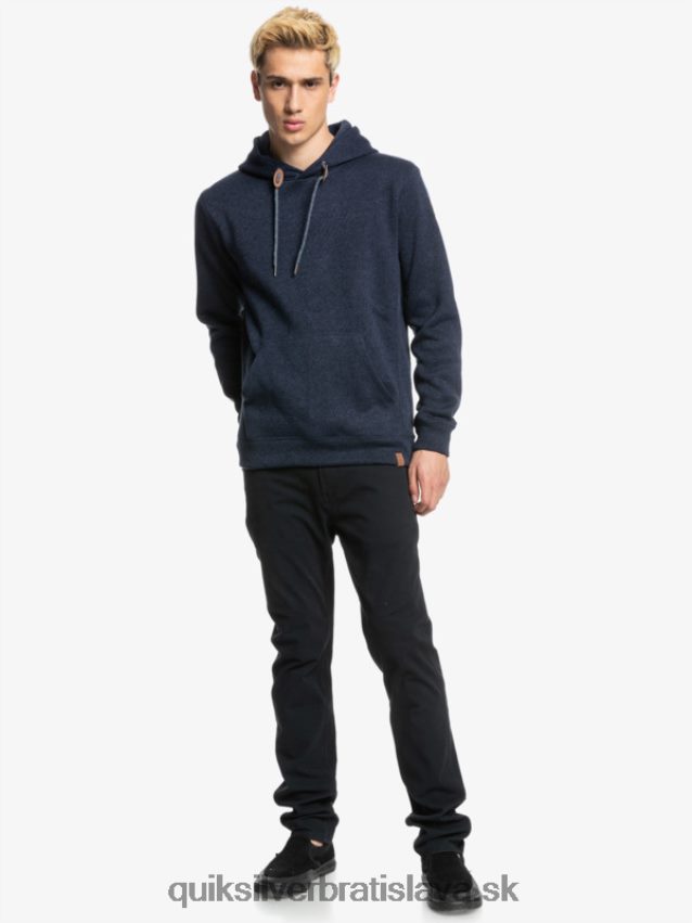 mikina s kapucňou keller Quiksilver muži B80HXR1712 parížska noc