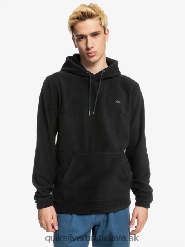 nevyhnutná mikina s kapucňou Quiksilver muži B80HXR1489 čierna