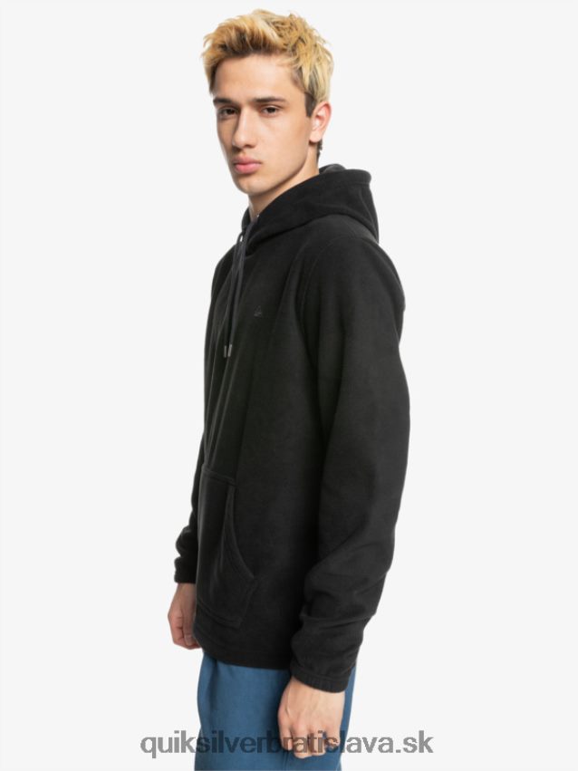 nevyhnutná mikina s kapucňou Quiksilver muži B80HXR1489 čierna