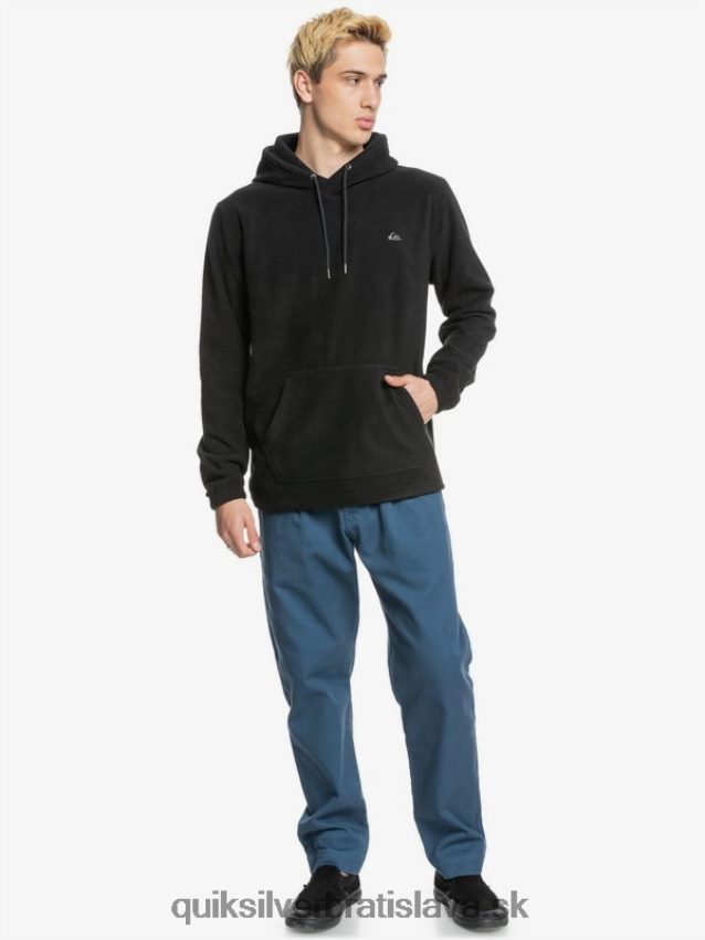 nevyhnutná mikina s kapucňou Quiksilver muži B80HXR1489 čierna