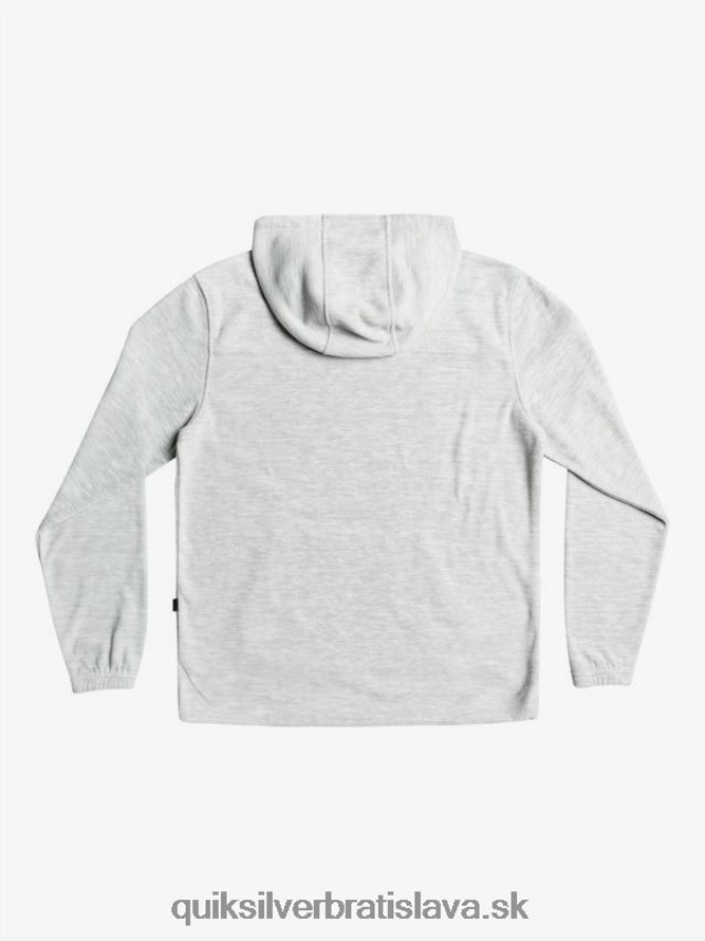 nevyhnutná mikina s kapucňou Quiksilver muži B80HXR1490 svetlosivý vres