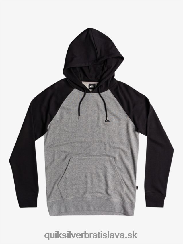 nevyhnutná mikina s kapucňou na zips Quiksilver muži B80HXR1513 námornícke sako/ lgh