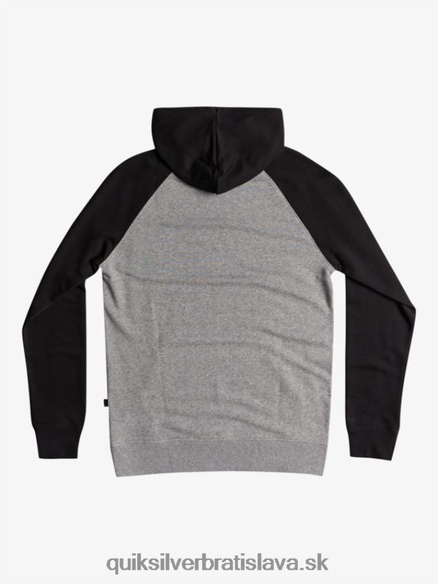 nevyhnutná mikina s kapucňou na zips Quiksilver muži B80HXR1513 námornícke sako/ lgh