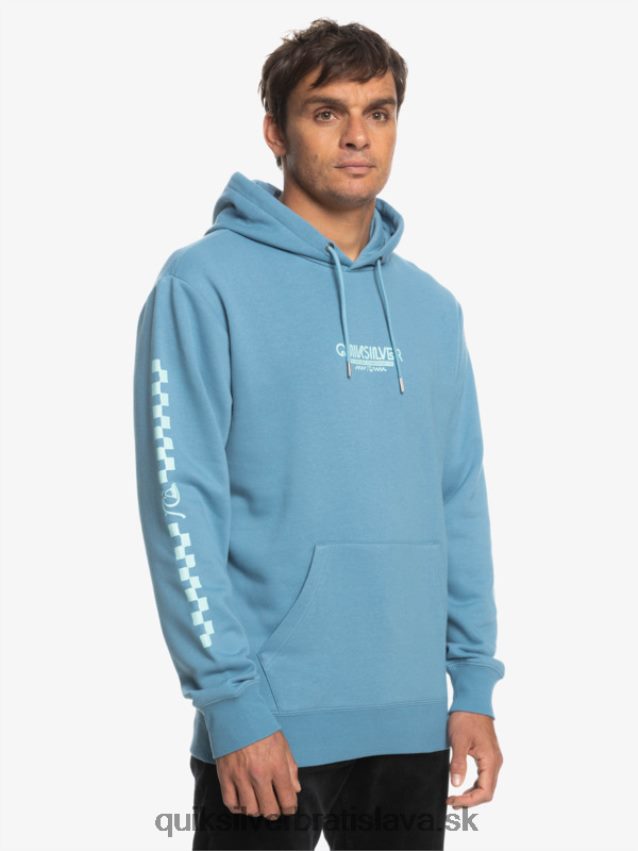 omni check mikina s kapucňou Quiksilver muži B80HXR1485 provensálsky