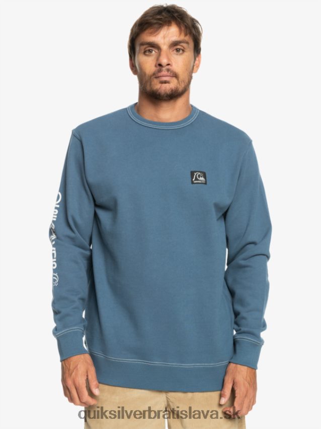 originálna mikina Quiksilver muži B80HXR1114 Beringovo more