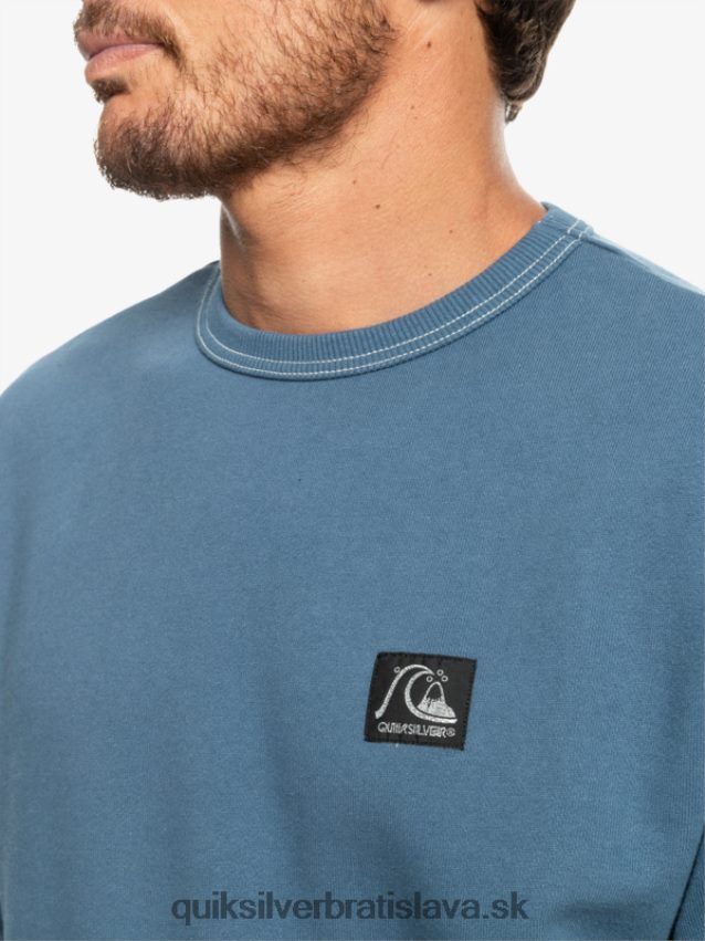 originálna mikina Quiksilver muži B80HXR1114 Beringovo more