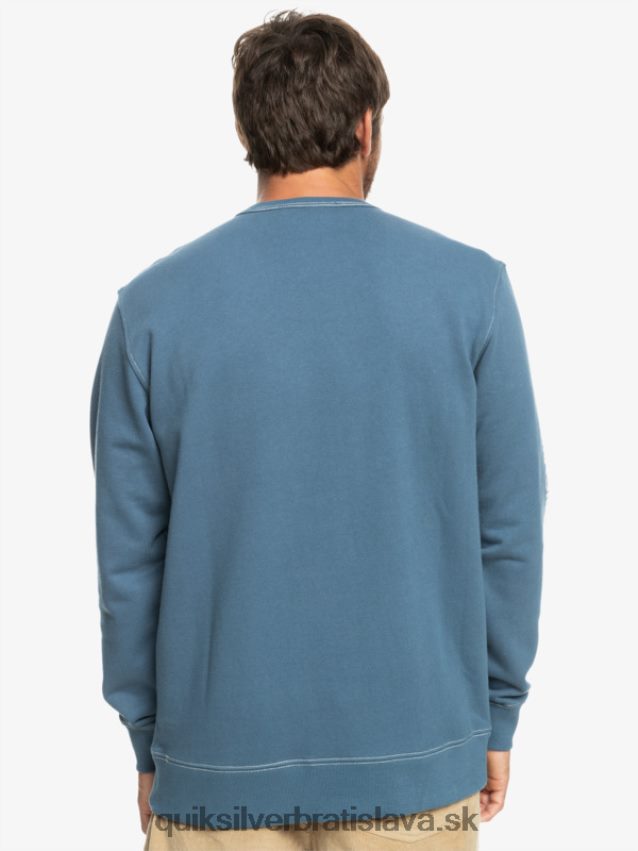 originálna mikina Quiksilver muži B80HXR1114 Beringovo more