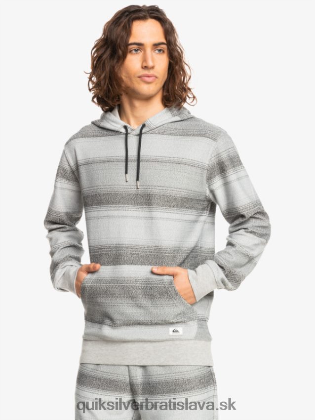 skvelá otway mikina s kapucňou Quiksilver muži B80HXR1245 čierny veľký otway