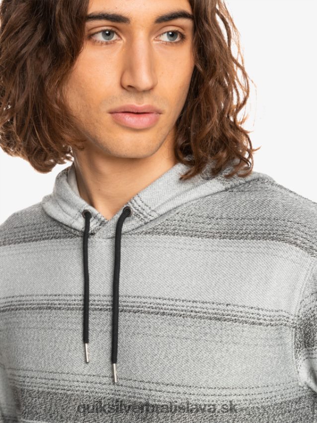 skvelá otway mikina s kapucňou Quiksilver muži B80HXR1245 čierny veľký otway