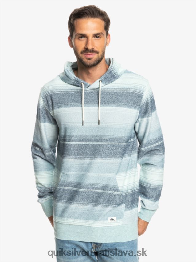 skvelá otway mikina s kapucňou Quiksilver muži B80HXR1246 provensálska modrá skvelý otway