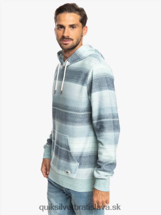 skvelá otway mikina s kapucňou Quiksilver muži B80HXR1246 provensálska modrá skvelý otway