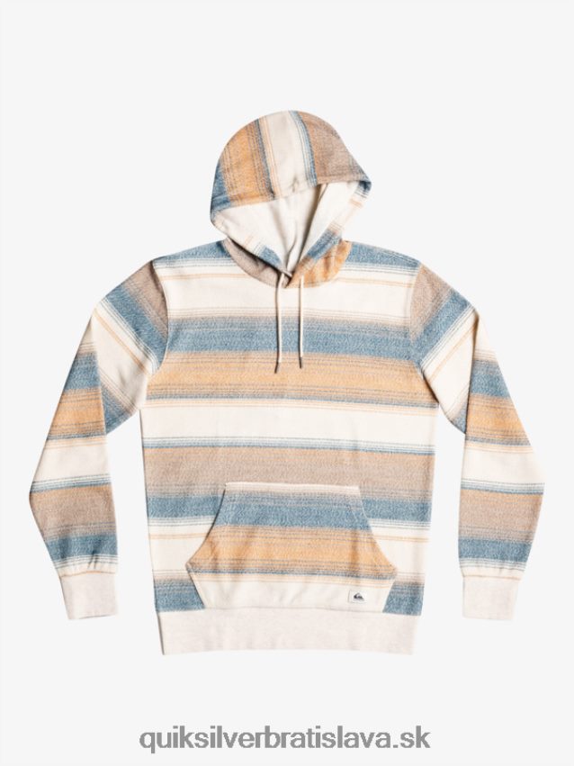 skvelá otway mikina s kapucňou Quiksilver muži B80HXR1247 hnedý cukor skvelý otway