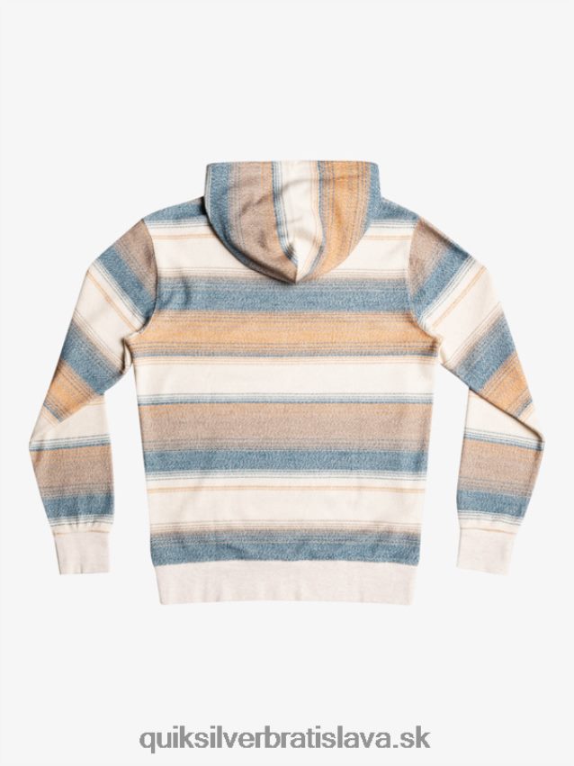 skvelá otway mikina s kapucňou Quiksilver muži B80HXR1247 hnedý cukor skvelý otway