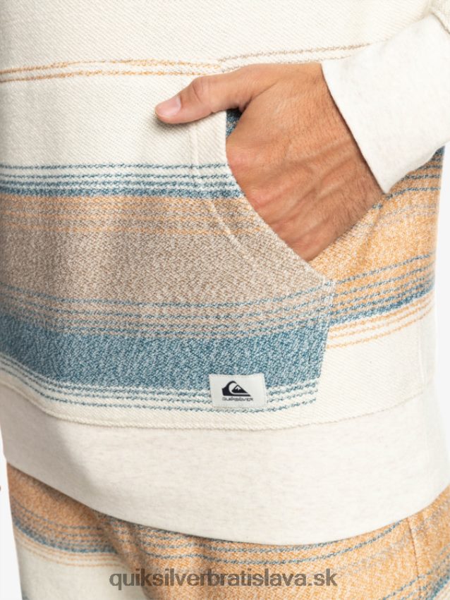 skvelá otway mikina s kapucňou Quiksilver muži B80HXR1247 hnedý cukor skvelý otway