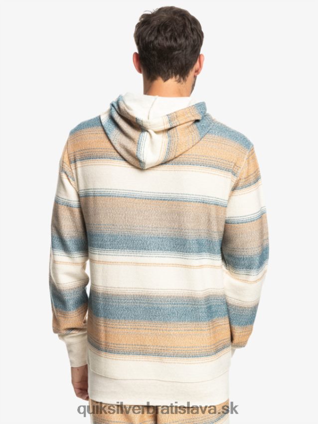 skvelá otway mikina s kapucňou Quiksilver muži B80HXR1247 hnedý cukor skvelý otway