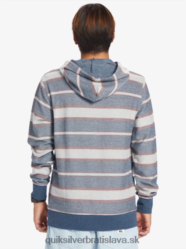 skvelá otway mikina s kapucňou Quiksilver muži B80HXR577 polnočné námorníctvo skvelý otway