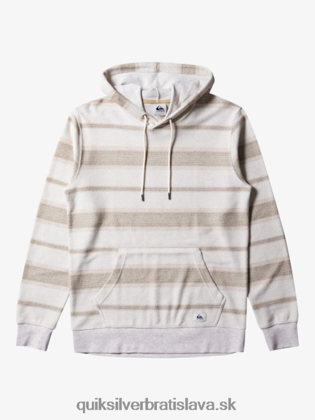 skvelá otway mikina s kapucňou Quiksilver muži B80HXR578 olivovo sivá skvelý otway