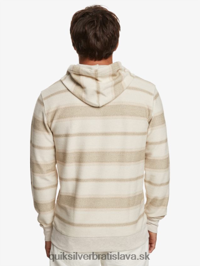 skvelá otway mikina s kapucňou Quiksilver muži B80HXR578 olivovo sivá skvelý otway
