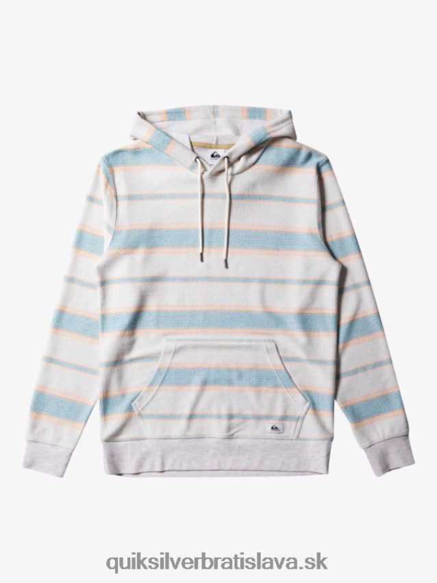 skvelá otway mikina s kapucňou Quiksilver muži B80HXR579 cameo blue skvelý otway