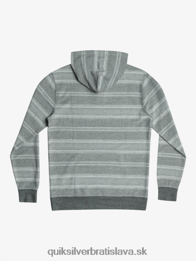 skvelá otway mikina s kapucňou Quiksilver muži B80HXR580 čierny otway pruh