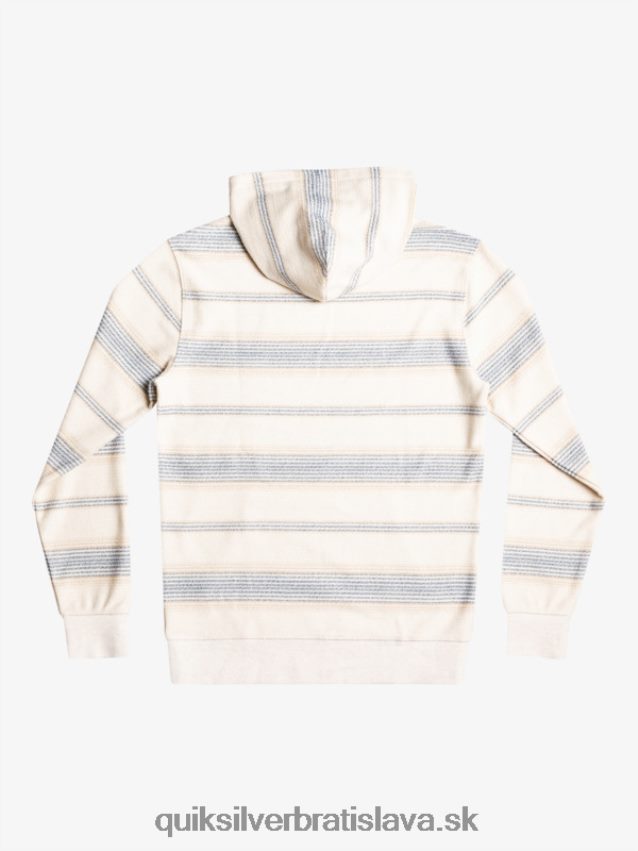 skvelá otway mikina s kapucňou Quiksilver muži B80HXR582 bering more otway pruh