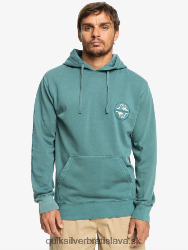sladká ako mikina s kapucňou Quiksilver muži B80HXR1220 bretónska modrá