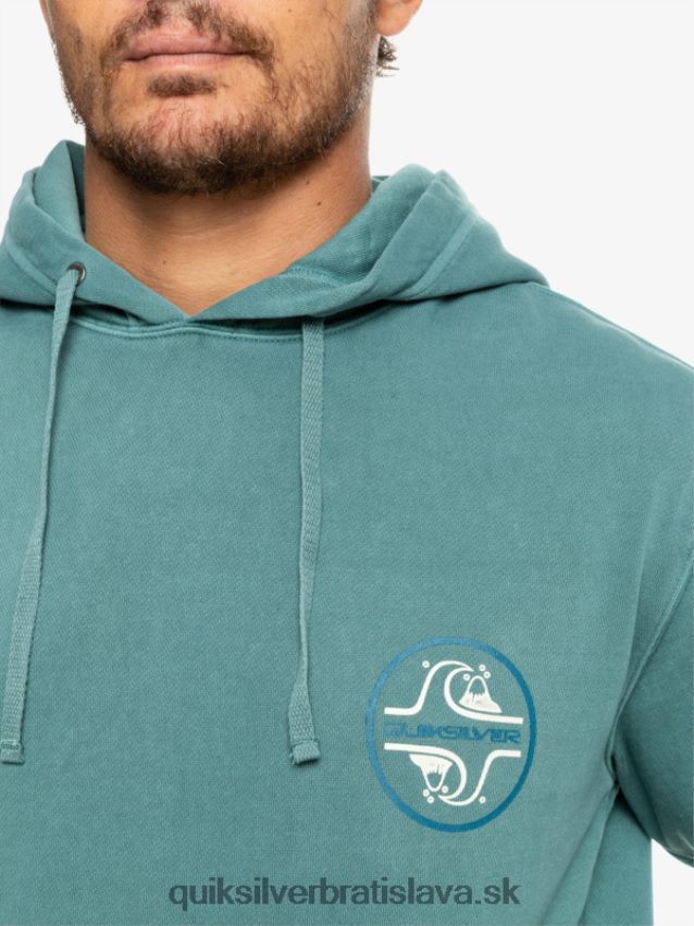 sladká ako mikina s kapucňou Quiksilver muži B80HXR1220 bretónska modrá