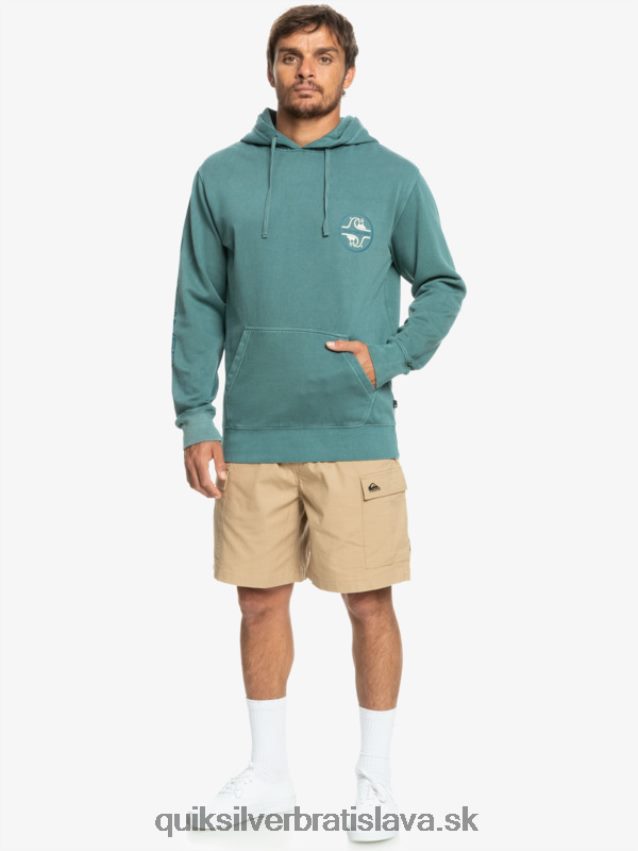 sladká ako mikina s kapucňou Quiksilver muži B80HXR1220 bretónska modrá