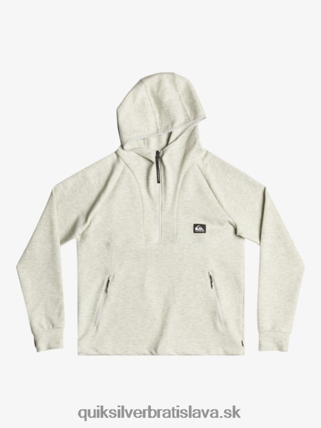 stiahnuť mikinu Quiksilver muži B80HXR1029 šedofialový vres