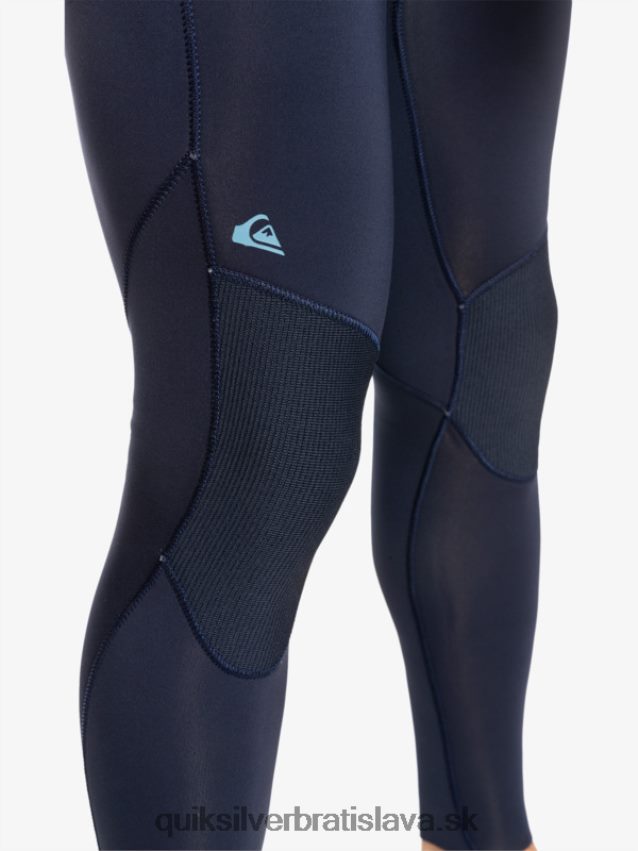 3/2 každodenný neoprénový oblek na zips na hrudi Quiksilver muži B80HXR1278 tmavá námornícka/čierna