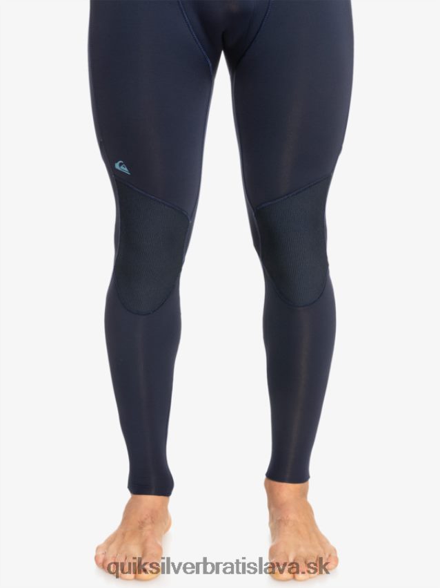 3/2 každodenný neoprénový oblek na zips na hrudi Quiksilver muži B80HXR1278 tmavá námornícka/čierna