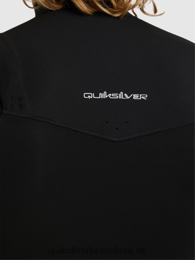 3/2 každodenný neoprénový oblek na zips na hrudi Quiksilver muži B80HXR1280 čierna