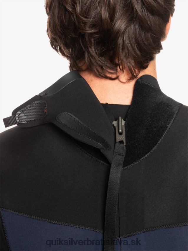 3/2 každodenný neopren so zadným zipsom Quiksilver muži B80HXR927 tmavá námornícka/čierna