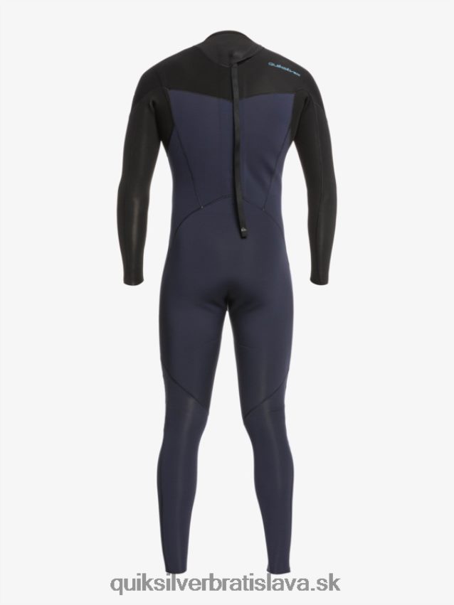 3/2 každodenný neopren so zadným zipsom Quiksilver muži B80HXR927 tmavá námornícka/čierna