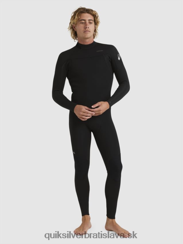 3/2 každodenný neopren so zadným zipsom Quiksilver muži B80HXR928 čierna