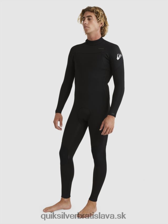 3/2 každodenný neopren so zadným zipsom Quiksilver muži B80HXR928 čierna