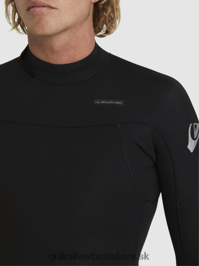 3/2 každodenný neopren so zadným zipsom Quiksilver muži B80HXR928 čierna