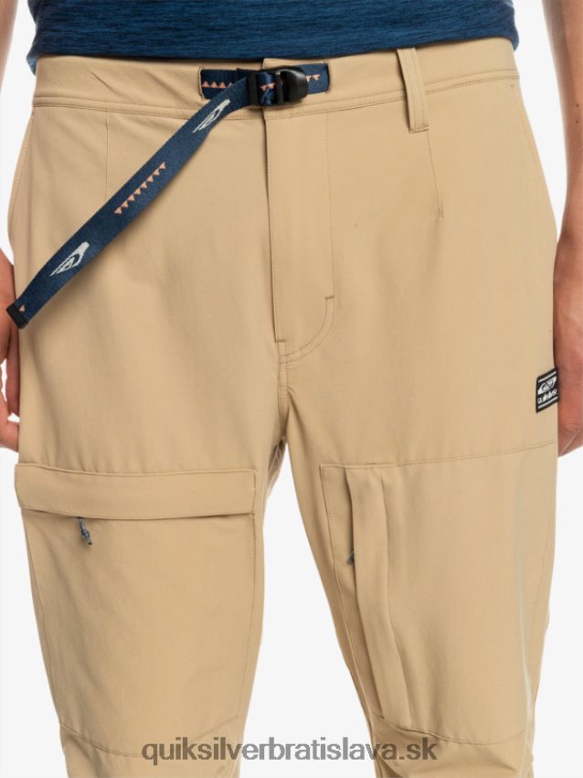 cargo nohavice morského dna Quiksilver muži B80HXR1846 tanín