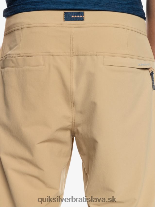 cargo nohavice morského dna Quiksilver muži B80HXR1846 tanín