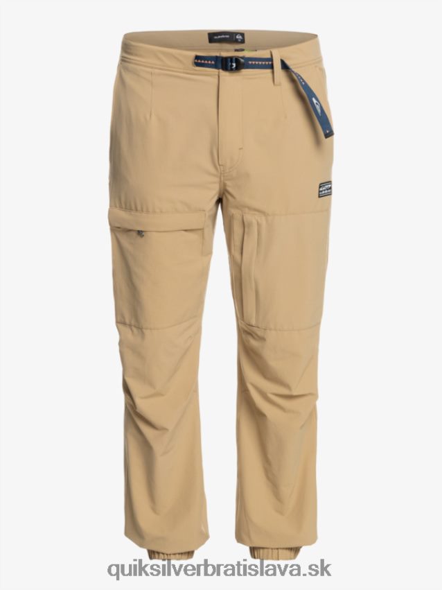 cargo nohavice morského dna Quiksilver muži B80HXR1846 tanín