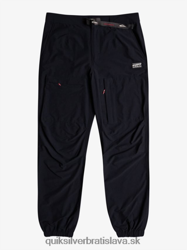 cargo nohavice morského dna Quiksilver muži B80HXR1847 čierna