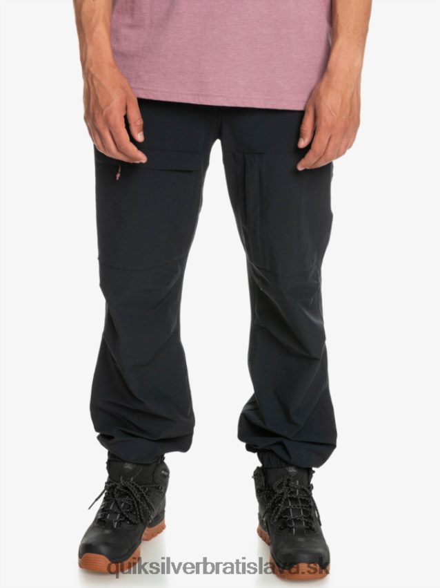 cargo nohavice morského dna Quiksilver muži B80HXR1847 čierna