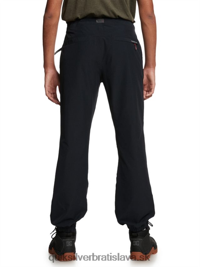 cargo nohavice morského dna Quiksilver muži B80HXR1847 čierna