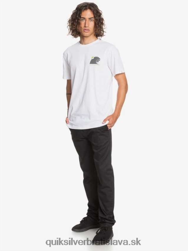 každodenné chino vreckové nohavice Quiksilver muži B80HXR1160 čierna