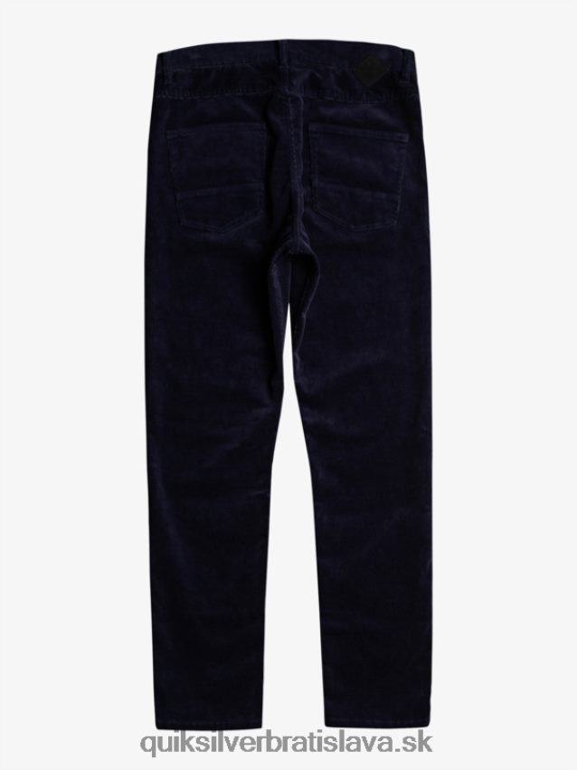 manšestrové nohavice kracker cordur Quiksilver muži B80HXR1548 námornícke sako