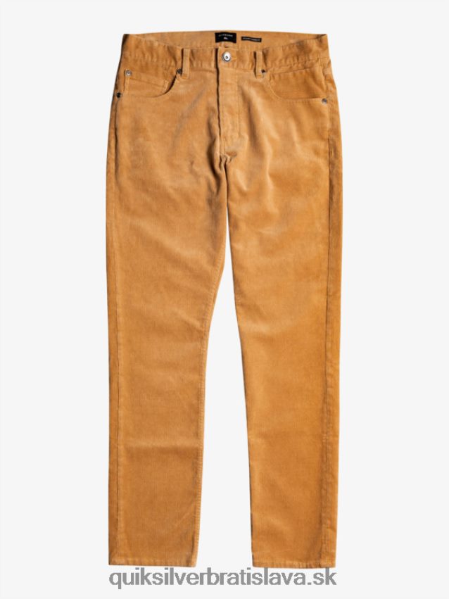 manšestrové nohavice kracker cordur Quiksilver muži B80HXR1550 plage