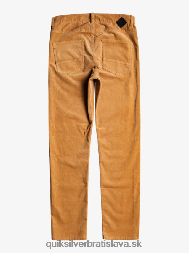 manšestrové nohavice kracker cordur Quiksilver muži B80HXR1550 plage