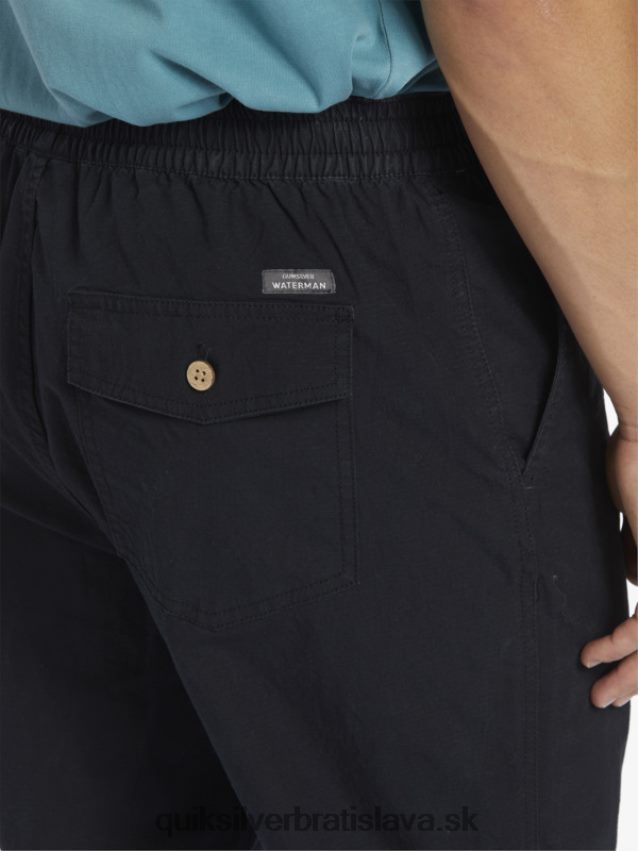 vodník po surfových nohaviciach Quiksilver muži B80HXR791 čierna