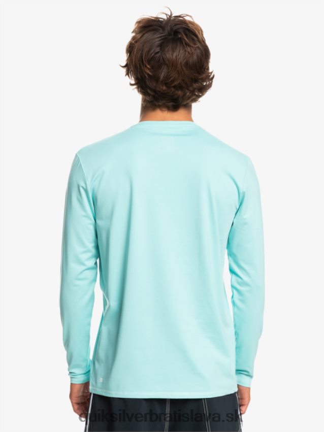 Dedičské vresové tričko na surf s dlhým rukávom upf 50 Quiksilver muži B80HXR1468 anjel modrý vres